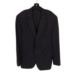 Barney's New York Men's Blue Two Button Blazer Size 56